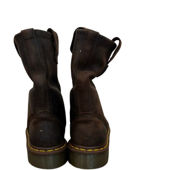 Dr. Martens Men\'s Icon 2295 Steel Toe Heavy Industry Boots Size 7 Brown main image 6